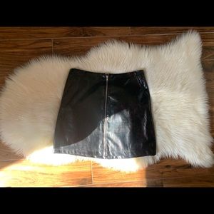 Pleather Skirt Size M